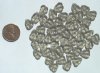 50 10x8mm Black Diamond Leaf